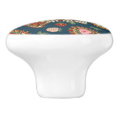 Strawberry Paisley Pattern Keramik Knob Keramikknauf (Seitenansicht)