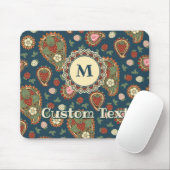 Strawberry Paisley Pattern Mouse Pad Mousepad (Mit Mouse)