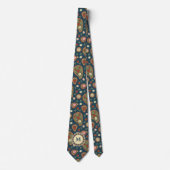 Strawberry Paisley Pattern Neck Tie Krawatte (Vorderseite)