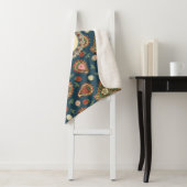Strawberry Paisley Pattern Sherpa Blanket Sherpadecke (Beispiel)