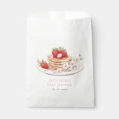 Strawberry Pancake Brunch Babydusche Gefallen Beut Geschenktütchen (Vorderseite)