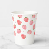 Strawberry Paper Cups Pappbecher (Links)