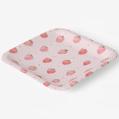 Strawberry Paper-Teller Pappteller (Gewinkelt)