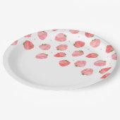 Strawberry Paper-Teller Pappteller (Schrägansicht)