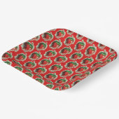 Strawberry Paper-Teller Pappteller (Gewinkelt)