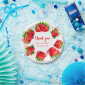 Strawberry Paper Tellers - Niedlich & Fun Tablewar Pappteller (Party)