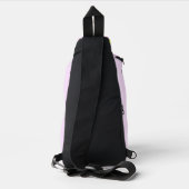 Strawberry Pastel Pink Crossbody Bag (Rückseite)