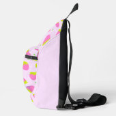 Strawberry Pastel Pink Crossbody Bag (Rechts)