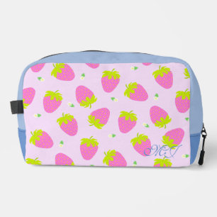 Strawberry Pastel Pink Waschbeutel