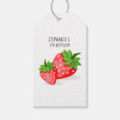 Strawberry Patch Geschenkanhänger (Vorderseite)