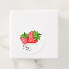 Strawberry Patch Geschenkanhänger