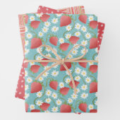 Strawberry Patch Geschenkpapier Set (Beispiel)
