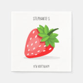 Strawberry Patch Napkins Serviette (Vorderseite)