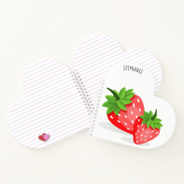 Strawberry Patch Notizblock