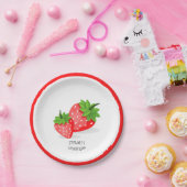 Strawberry Patch Pappteller (Party)