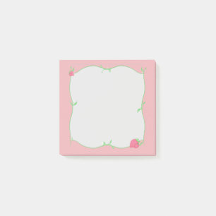 Strawberry Patch Post-it Klebezettel