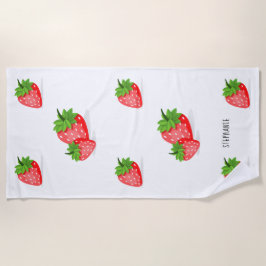 Strawberry Patch Strandtuch