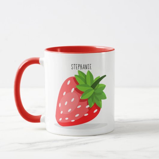 Strawberry Patch Tasse (Links)