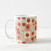Strawberry Patchwork Picnic (4) Kaffeetasse (Links)