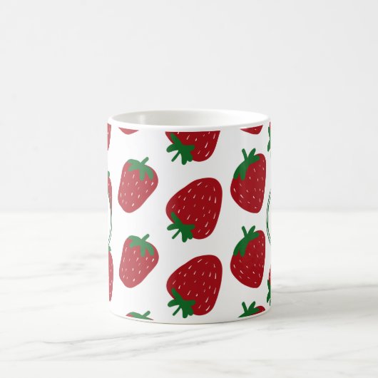 Strawberry Patten Erste Tasse (Mittel)