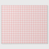 Strawberry Pattern Baby Shower Geschenkpapier (Flach)