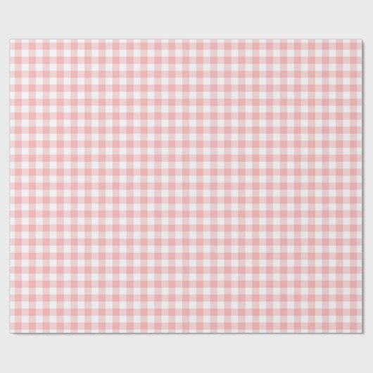 Strawberry Pattern Baby Shower Geschenkpapier (Flach)