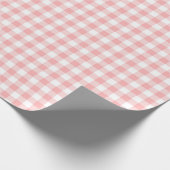 Strawberry Pattern Baby Shower  Geschenkpapier (Ecke)
