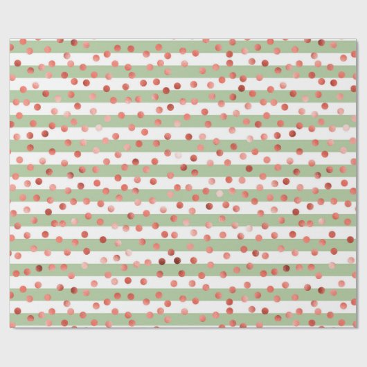 Strawberry Pattern Baby Shower Geschenkpapier (Flach)