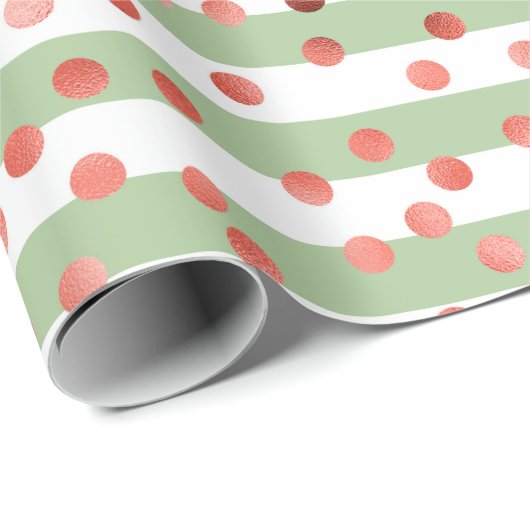 Strawberry Pattern Baby Shower Geschenkpapier (Rolleneckpunkt)