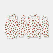 Strawberry Pattern Geschenkschachtel (Ungefaltet)