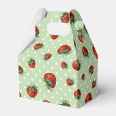 Strawberry Pattern Geschenkschachtel (Rückseite)