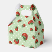 Strawberry Pattern Geschenkschachtel (Vorderseite)