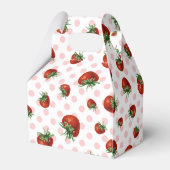 Strawberry Pattern Geschenkschachtel (Rückseite)
