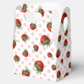 Strawberry Pattern Geschenkschachtel (Geöffnet)