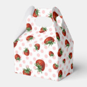 Strawberry Pattern Geschenkschachtel (Vorderseite)
