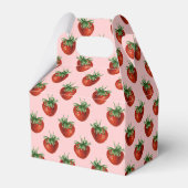 Strawberry Pattern Geschenkschachtel (Rückseite)