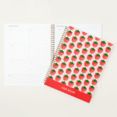 Strawberry Pattern Individuelle Name Planer (Anzeige)