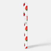 Strawberry Pattern iPhone Case (Rückseite / Links)