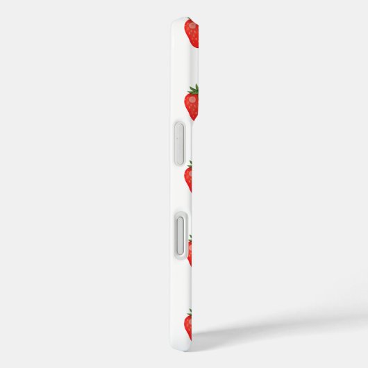 Strawberry Pattern iPhone Case (Rückseite / Rechts)