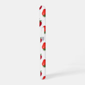 Strawberry Pattern iPhone Case 16 Hülle (Linke Seite)