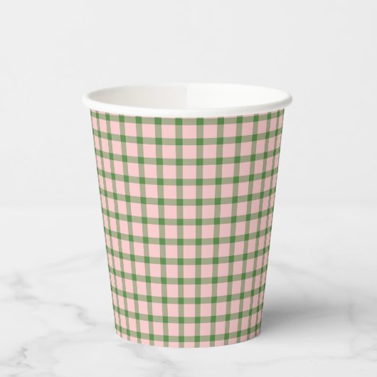 Strawberry Pattern Pappbecher (Links)