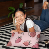 Strawberry Pattern Pillowcase Kissenbezug