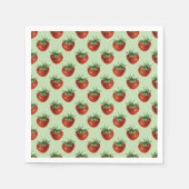 Strawberry Pattern Serviette (Vorderseite)