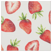 Strawberry Pattern Stoff (Nahaufnahme)