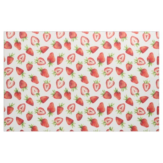 Strawberry Pattern Stoff (Fat Quarter (45,7 x 55,9 cm))