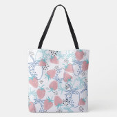ٍ Strawberry Pattern Tasche (Rückseite)