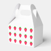 Strawberry Patterns Birthdays Baby Showers 2024 Geschenkschachtel (Vorderseite)