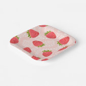 Strawberry Peach Pappteller (Gewinkelt)