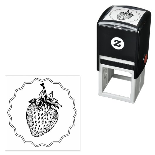 Strawberry Permastempel (Beispiel)
