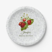 Strawberry Personalisiert Lace Look Paper Teller (Vorderseite)